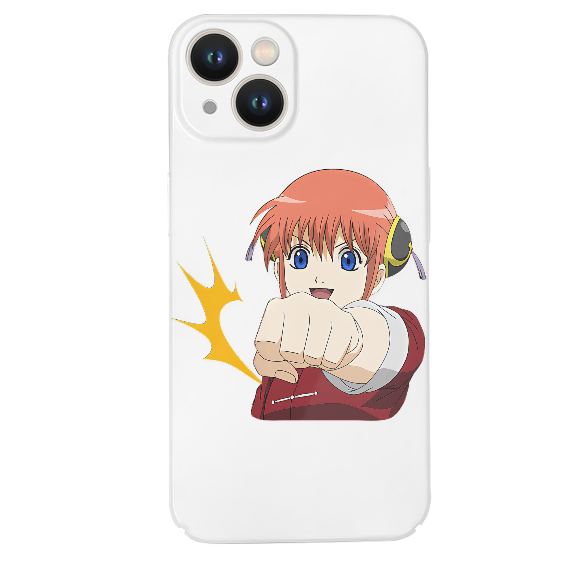 （画像用） ぎんたま 坂田銀時（さかたぎんとき） 神楽 志村新八（しむら しんぱち） GINTAMA Sakata Gintoki Kagura Shimura Shinpachi 【iPhone 14シリーズ対応】ハードケース
